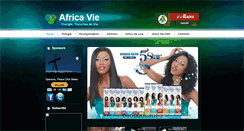 Desktop Screenshot of africavie.com